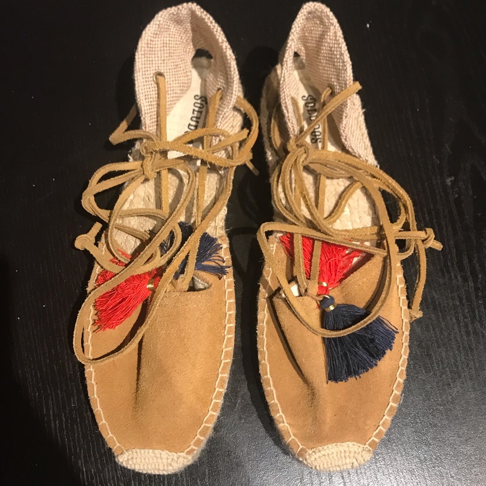 Soludos Platform Gladiator Sandal - Size 9 - Picture 2 of 4